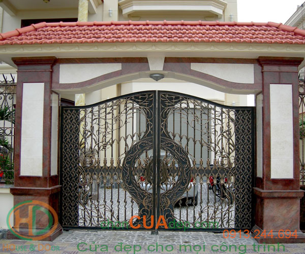 Cửa cổng sắt Biên Hòa