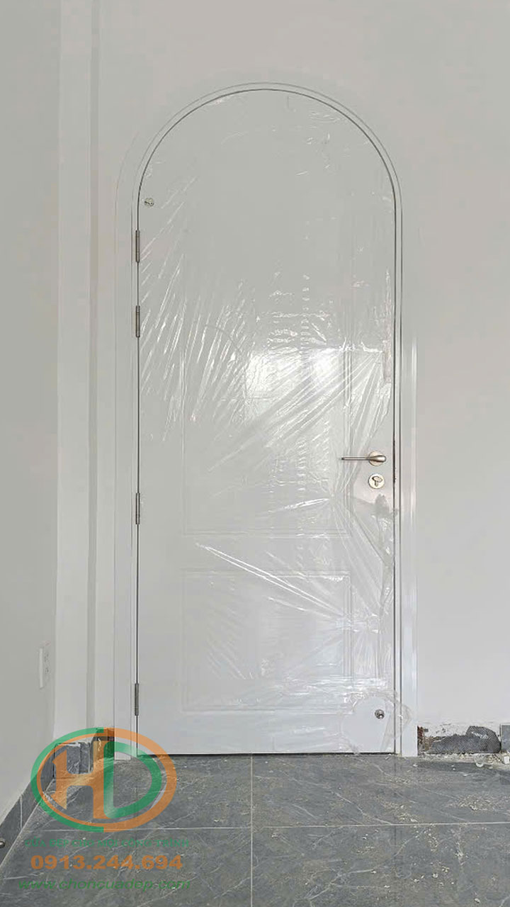 cửa nhựa uốn vòm composite nhơn trạch
