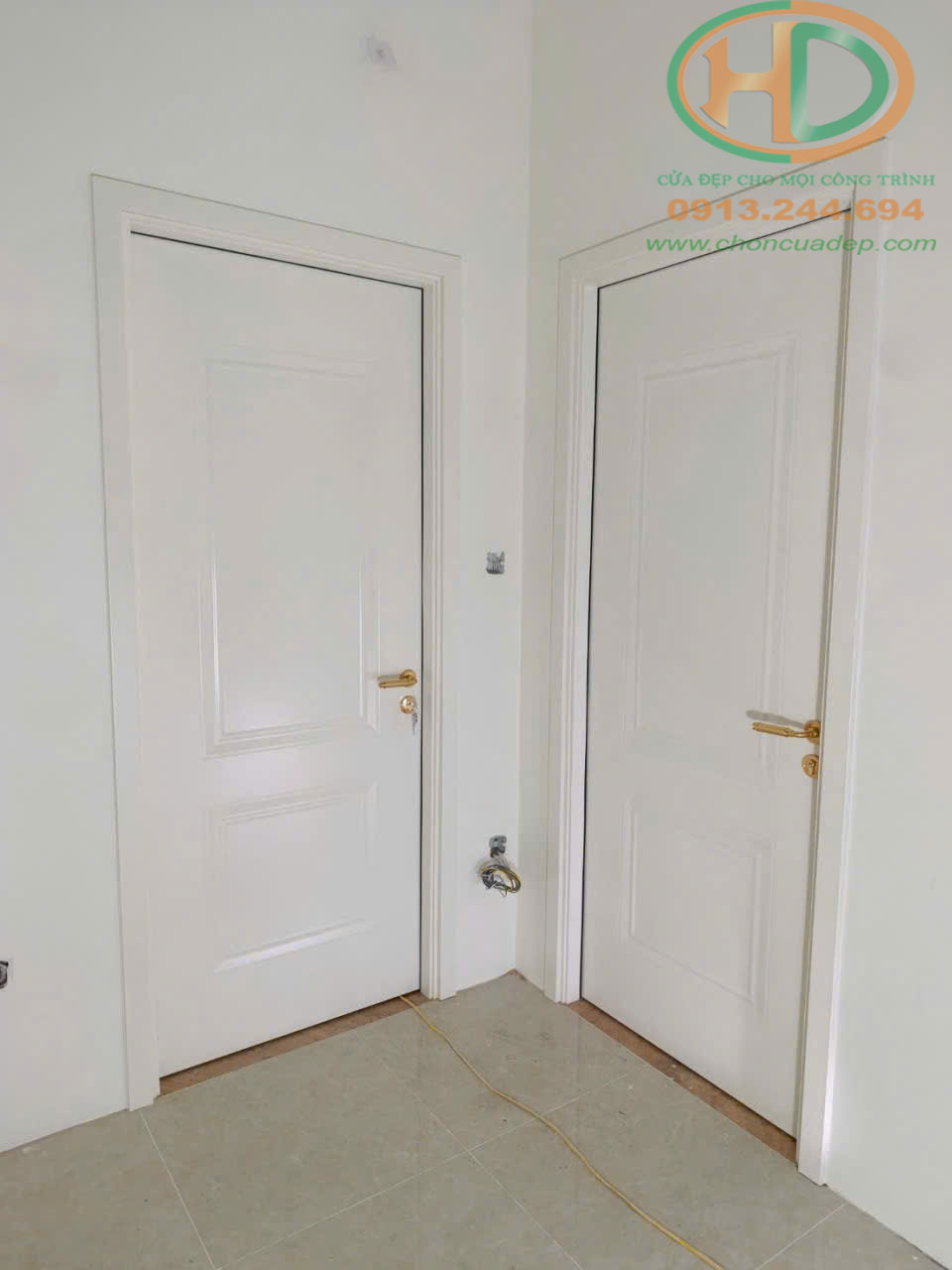 Cửa nhựa composite hoàn thiện