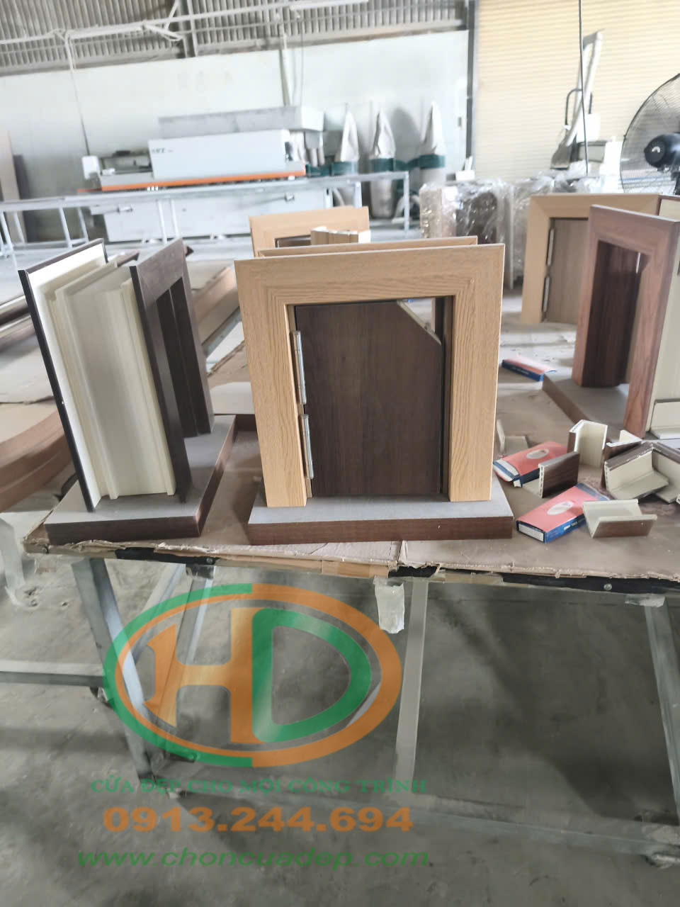 Cấu tạo cửa nhựa composite